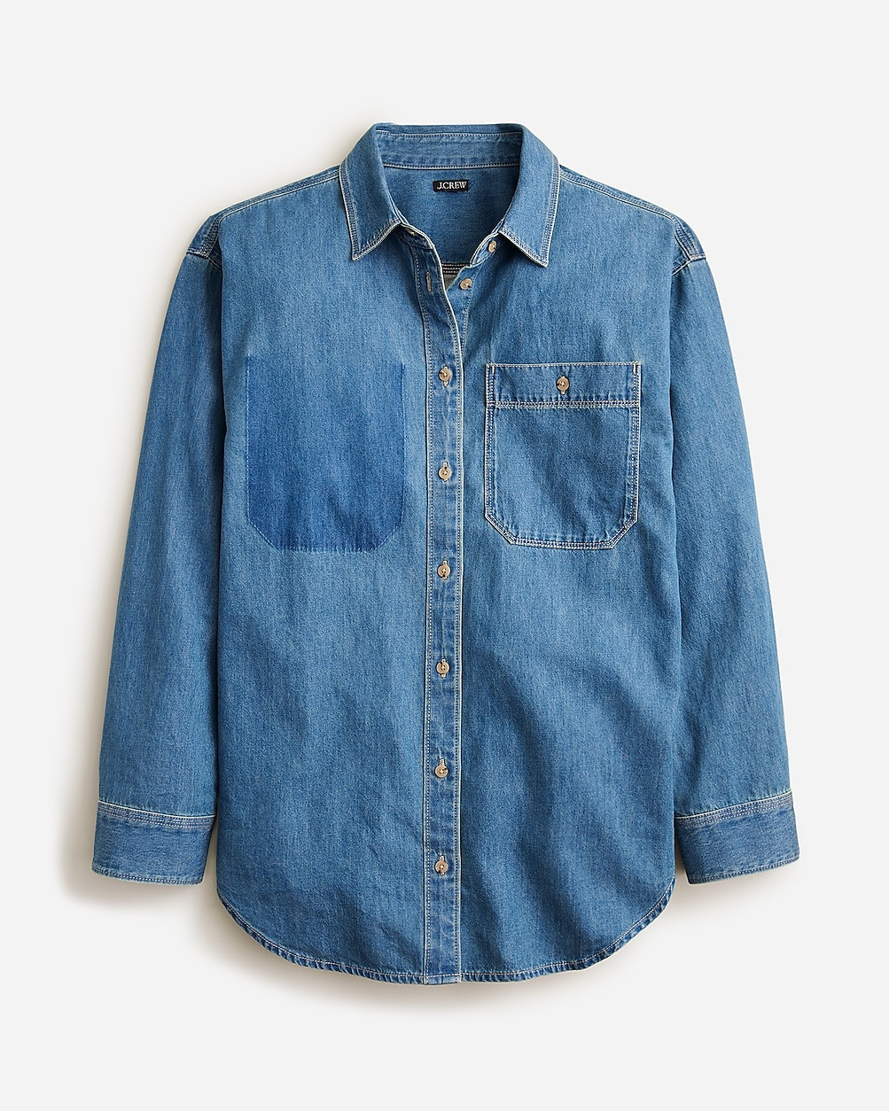 Relaxed chambray shirt | J. Crew US