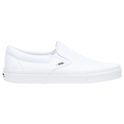 Vans Classic Slip On - Men's Skate/BMX Shoes - True White / White, Size 12.0 | Eastbay
