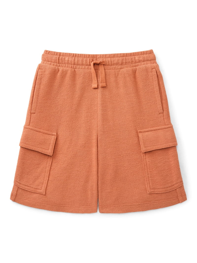 Wonder Nation Little Boys Knit Cargo Shorts, Sizes 4-10 | Walmart (US)