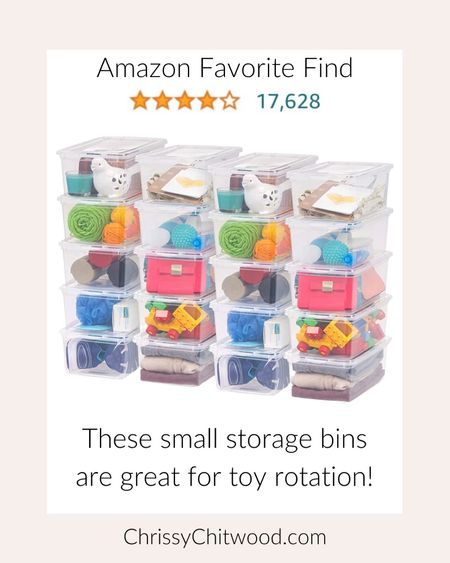 These small storage bins are great for toy rotation! They are affordable, too. 

I linked more organization favorite finds.

Amazon find, favorite finds, kids toy organization, organizing, kid toys, mom, organize 

#LTKfamily #LTKkids #LTKhome