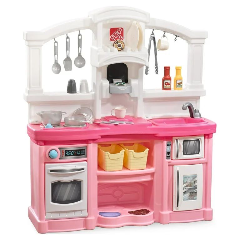 Step2 Fun with Friends Pink Toddler Kitchen Play Set | Walmart (US)