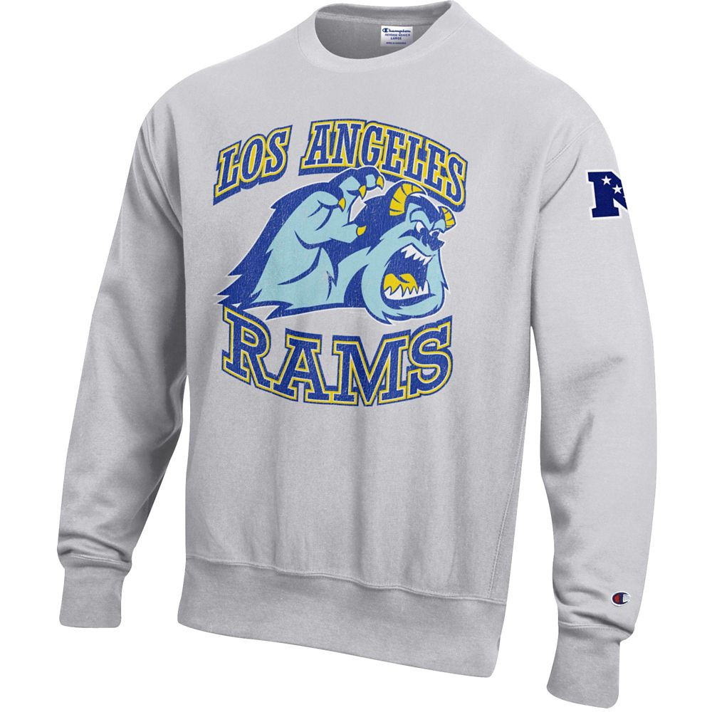 Sulley – Los Angeles Rams Pullover Sweatshirt for Adults – Disney | Champion NFL | Disney Store