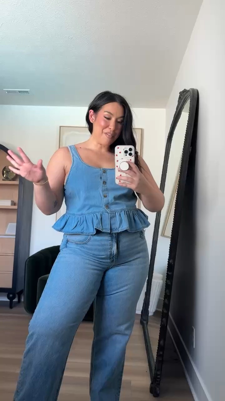 Midsize spring outfit! Size XL top and size 16 jeans
-
-
-
Casual outfit inspo, curvy outfit inspo, curvy jeans, flowy top, midsize fashion, midsize style, size 14, size 16

#LTKootd #LTKSeasonal #LTKMidsize