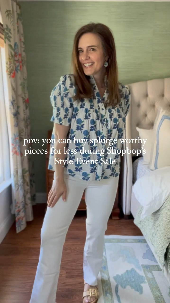 Size down in the jeans! They have a lot of stretch. I’m in a 28. I’m 5’3” and plan to hem these a bit to hit more at the ankle.

Size down in the dress too. It has a loose fit. I’m in a small. 

Shopbop Sale, Mother Denim, Marea Dress, Block Print, Spring, Preppy, Grandmillennial 

Save up to 15% off orders of $200+ / 20% off orders of $500+ / 25% off orders of $800+ 

#LTKsalealert #LTKshoecrush #LTKstyletip