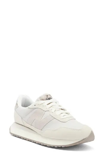 New Balance 237 Sneaker in White/Beige at Nordstrom Rack, Size 6.5 | Nordstrom Rack