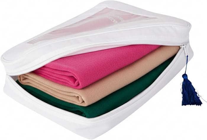 The Cashmere Choice 5 Pack Cashmere Moth Proof Garment Bags for Clothes, Sweaters, Scarves – 10... | Amazon (US)