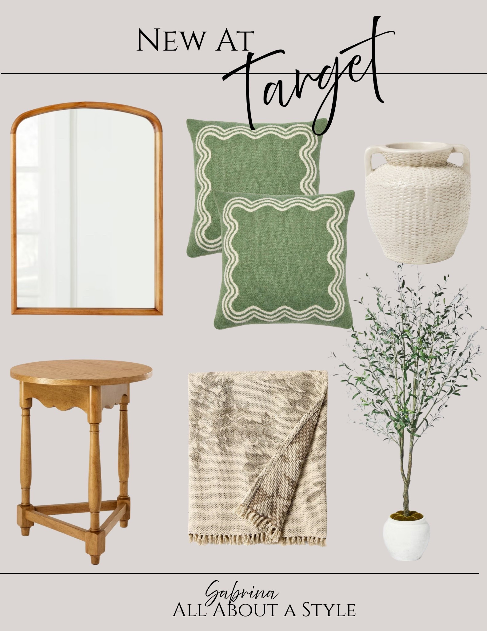 Just dropped: Target’s newest home must-haves 💛 Perfect pieces for every room!

#TargetHome #TargetFinds #HomeDecor #HomeStyle #InteriorDesign #HomeInspo #DecorInspo #HomeRefresh #ModernHome #CozyHome

#LTKFindsUnder100 #LTKSeasonal