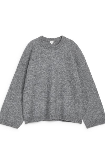Alpaca-Wool Blend Jumper | Arket UK