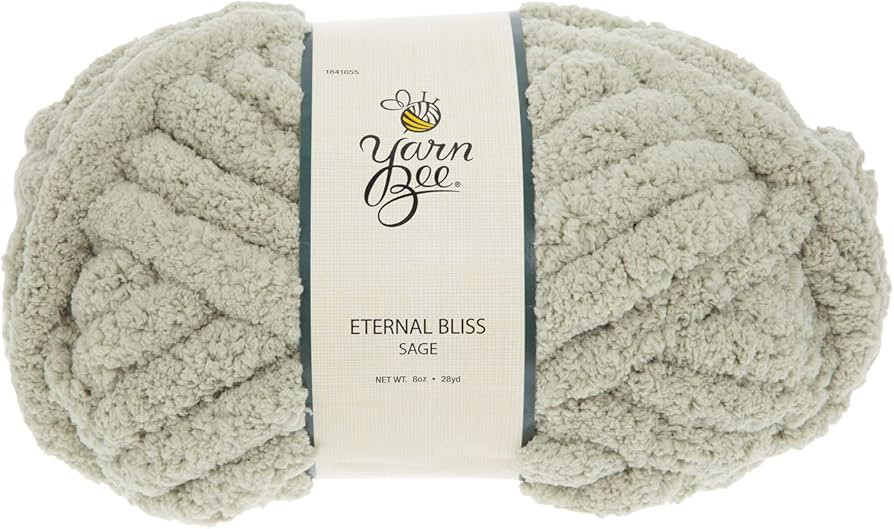 Amazon.com: Yarn Bee Ivory Yarn for Knitting & Crocheting – Jumbo Eternal Bliss Yarn Skein – ... | Amazon (US)