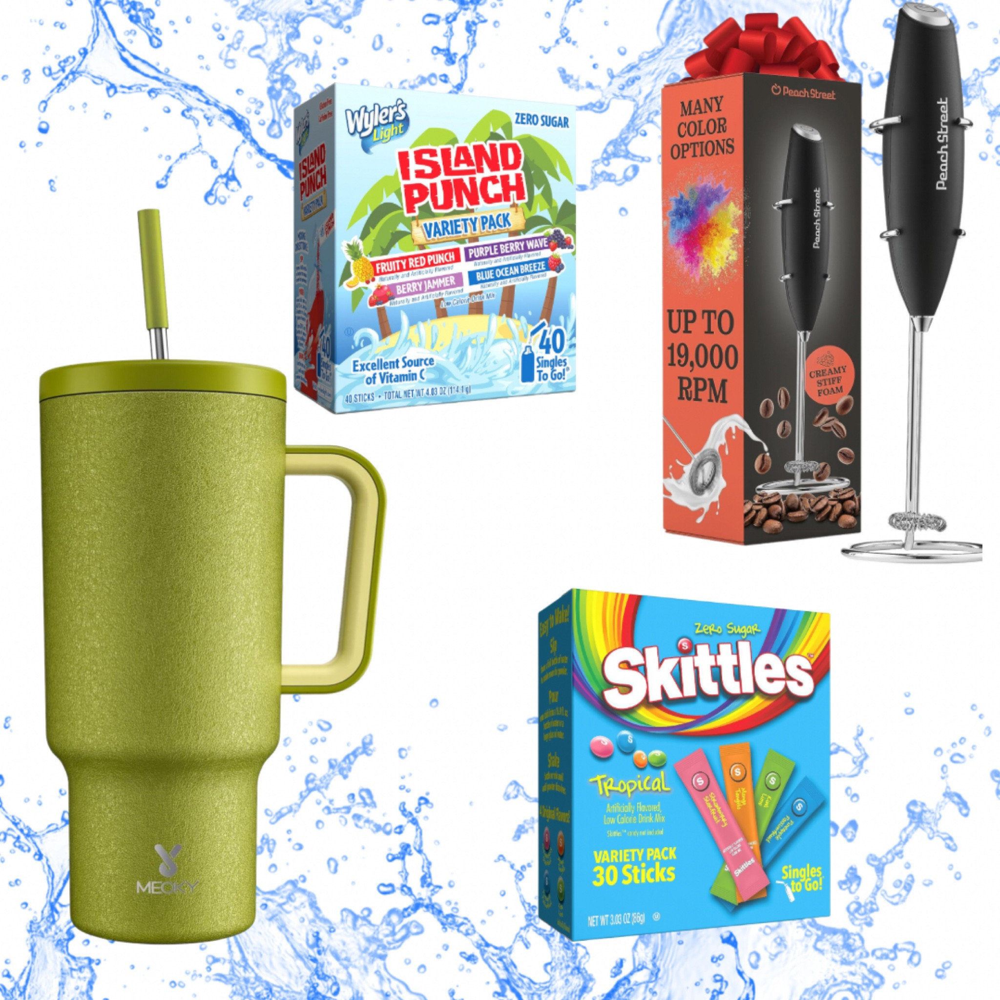 My favorite way to drink water!  In my meoky cup with lots of ice and a flavor packet! 



#LTKGiftGuide #LTKhome #LTKstyletip