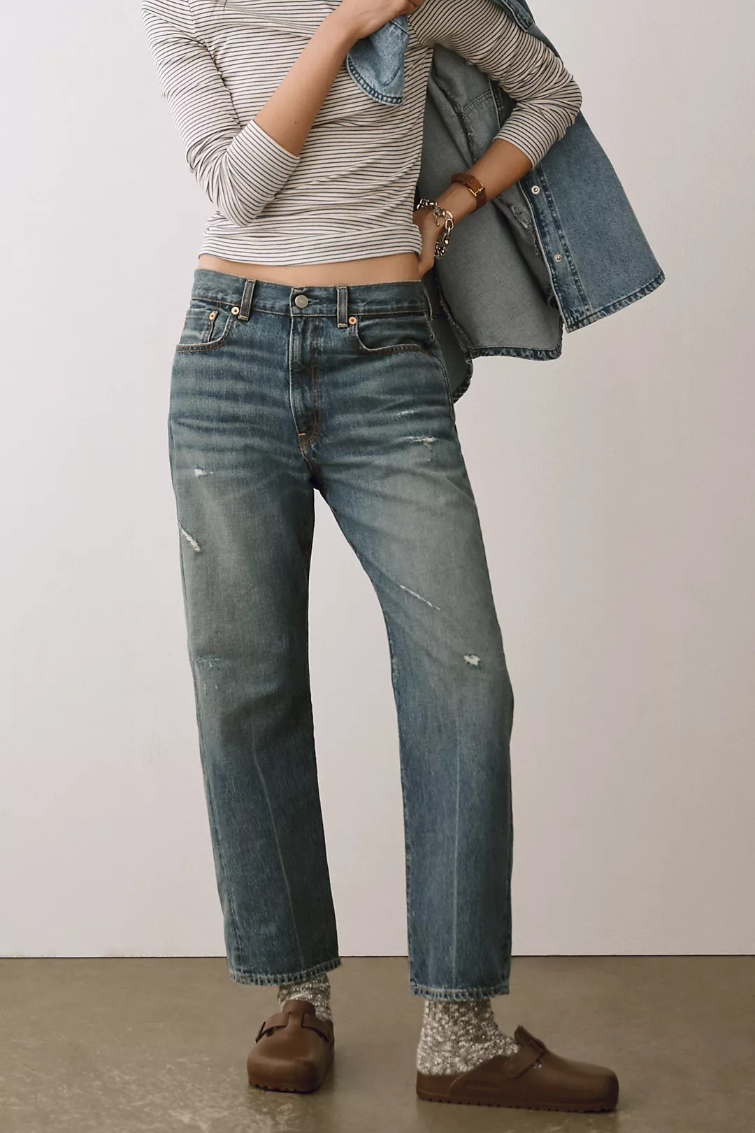 Denimist Lucy Mid-Rise Boyfriend Jeans | Anthropologie (US)