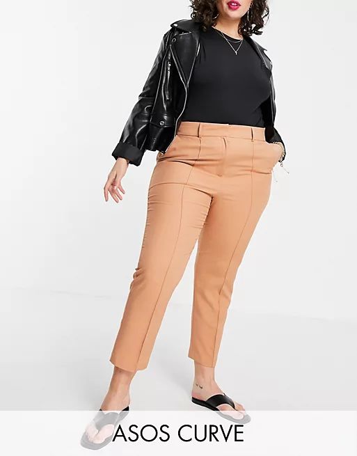 ASOS DESIGN Curve mix & match ultimate ankle grazer suit trousers | ASOS | ASOS (Global)