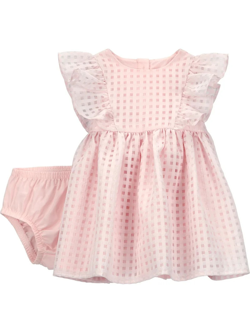 Carter's Child of Mine Baby Girl Dress Set, 2-Piece, Sizes 0/3-24 Months | Walmart (US)