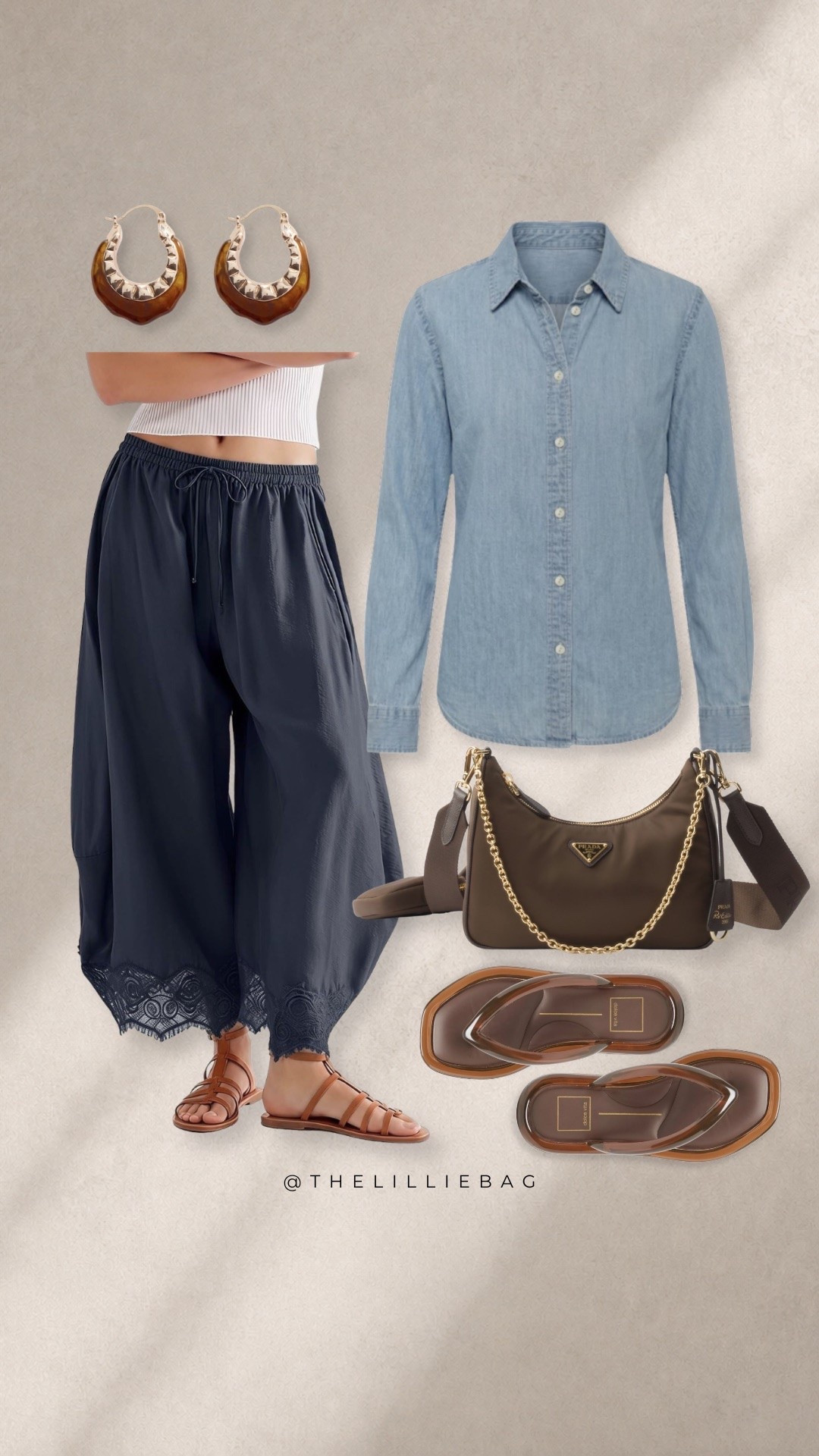 Amazon pants + my fave chambray! 🤌🏼

I’m in smalls.

Travel outfit. Amazon find. Fall style. Summer style.

#LTKootd #LTKSeasonal