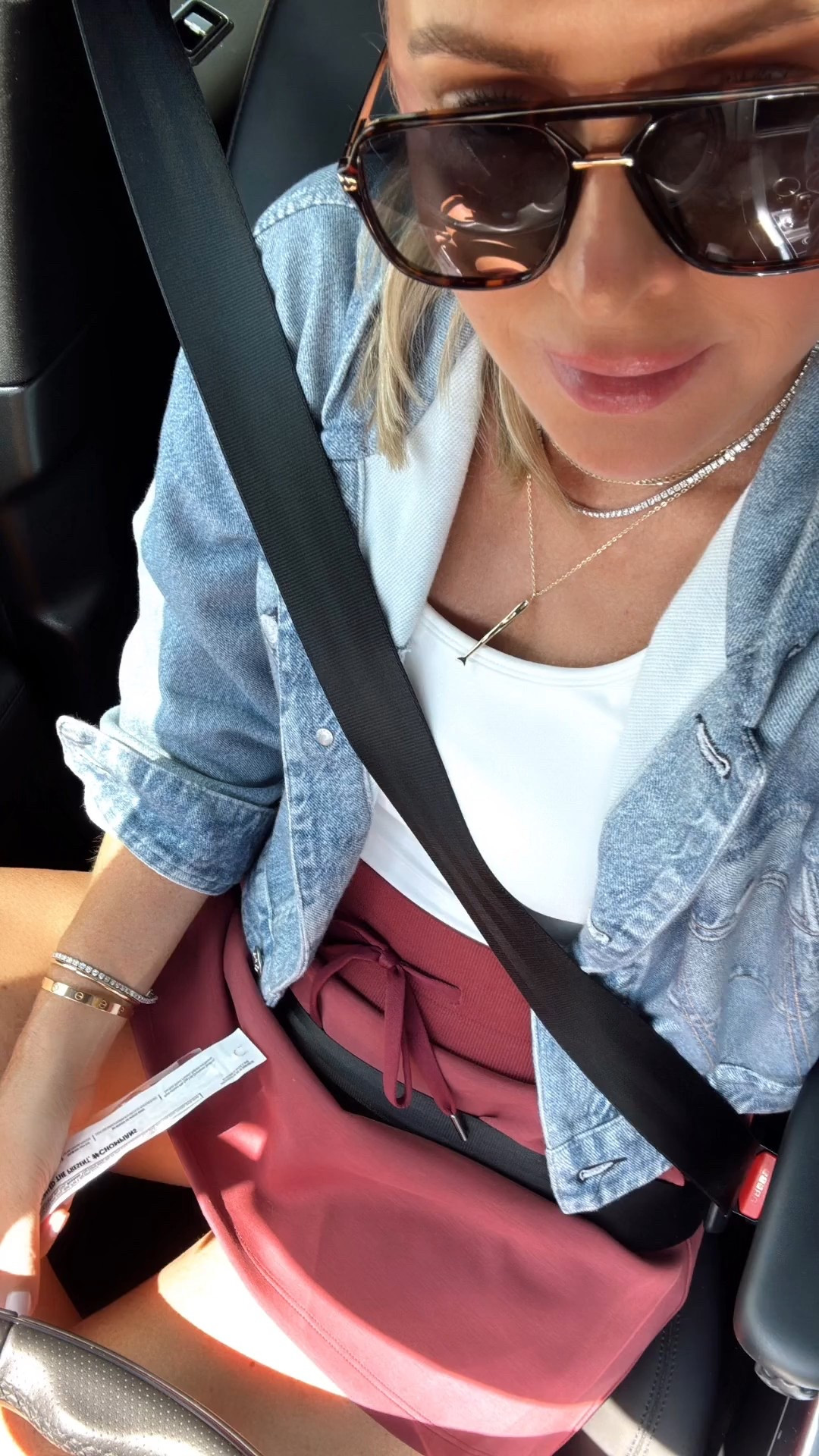 Casual OOTD! Transitional & some go to athleisure items I love from Amazon!

Jacket: small 
Skirt: small, tank medium. 

Workout style. Denim. Skirt. Athleisure wear. Casual outfit. Travel fit. 


#LTKFindsUnder50 #LTKActive #LTKStyleTip