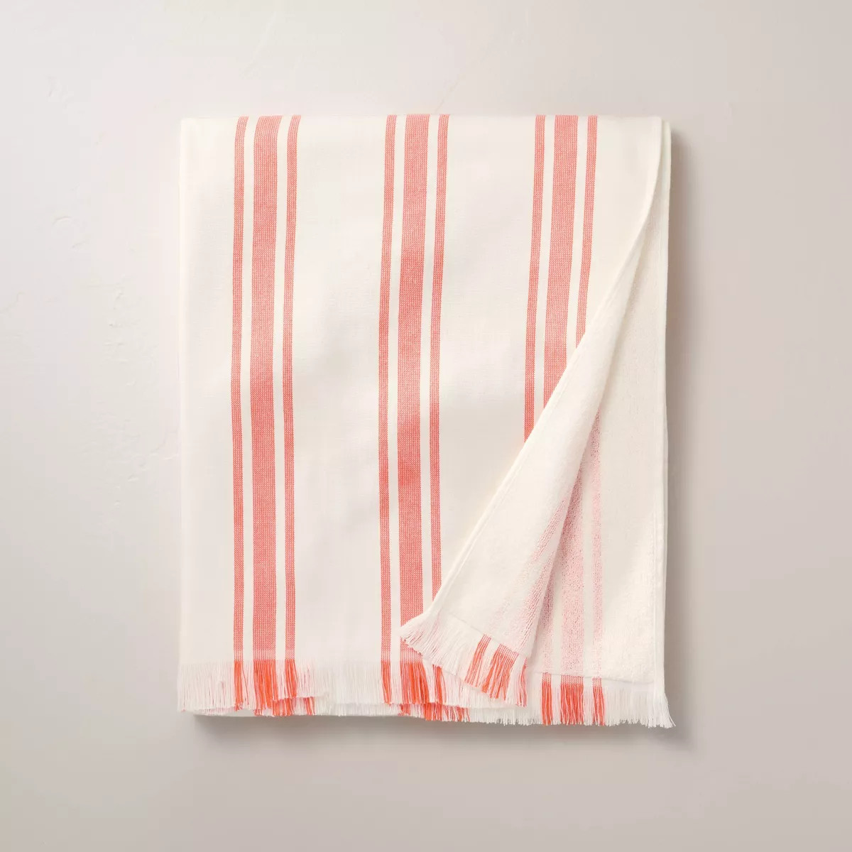 60"x60" Summer Plaid Oversized Cotton Beach Towel - Hearth & Hand™ with Magnolia | Target