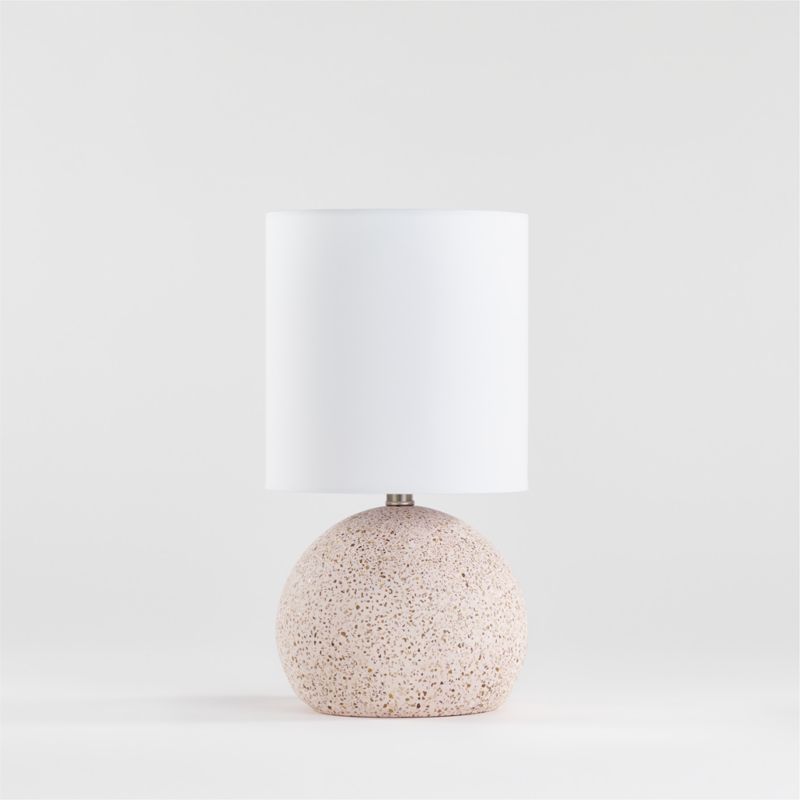 Pink Terrazzo Table Lamp + Reviews | Crate and Barrel | Crate & Barrel