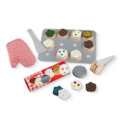 Melissa & Doug Slice and Bake Wooden Cookie Play Food Set | Target