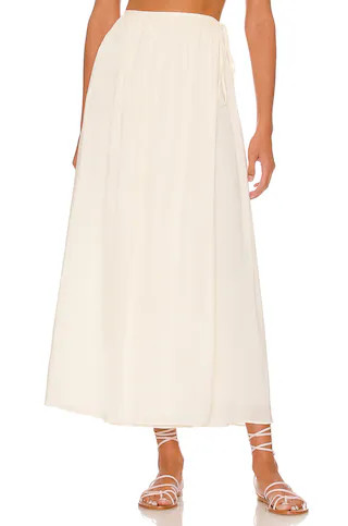 anna nata Molly Skirt in Natural White from Revolve.com | Revolve Clothing (Global)