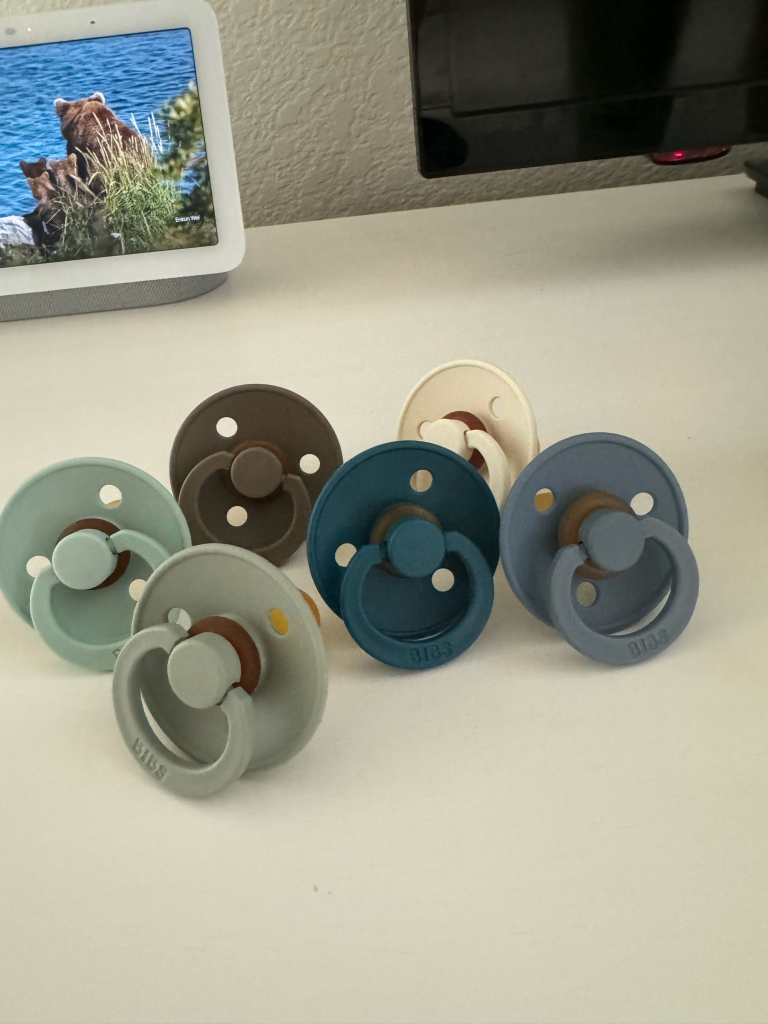 our favorite pacis for Myles 🫶🏻 uses these with grey too 

#LTKBump #LTKFamily #LTKBaby