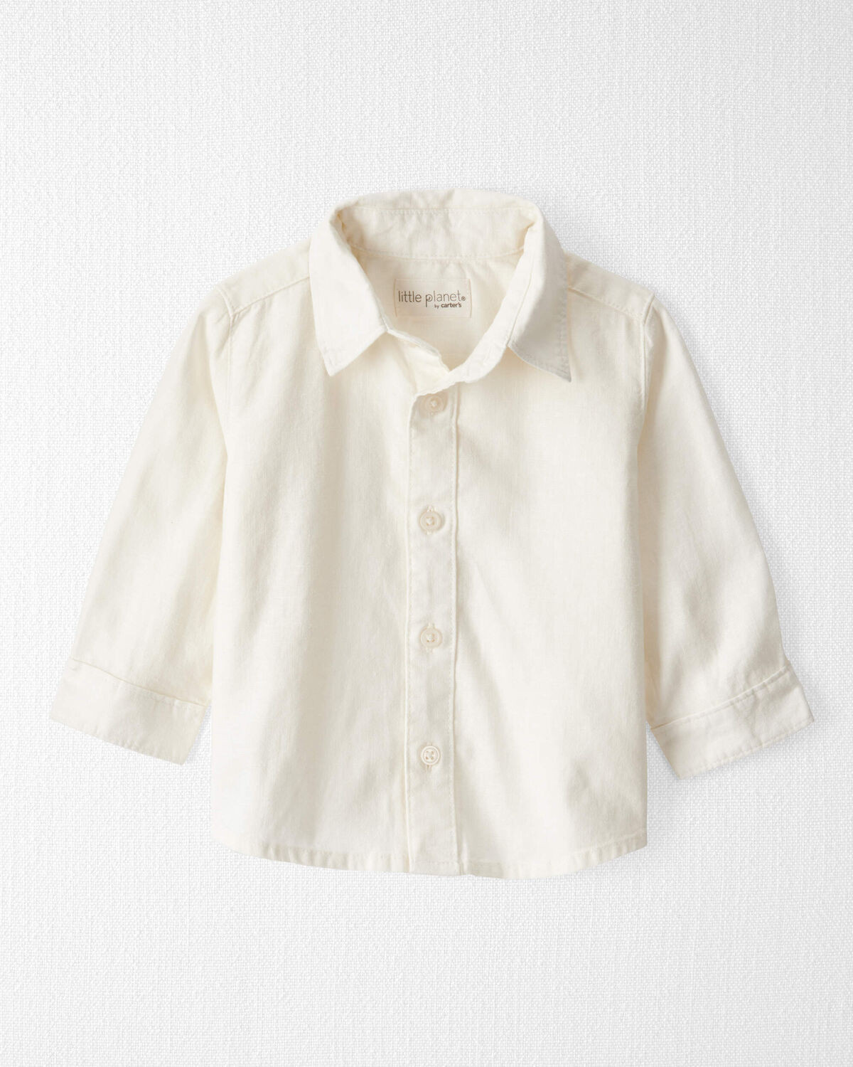 Baby Linen Button-Front Shirt | Carter's Inc