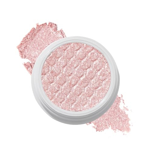 ColourPop Super Shock Shadow - High-Pigment, Crème-Powder Eye Makeup - Single Glitter Eyeshadow with Minimal Fallout and Unique Bouncy Texture - Baby Pink Eyeshadow - Frog (0.07 oz) | Amazon (US)