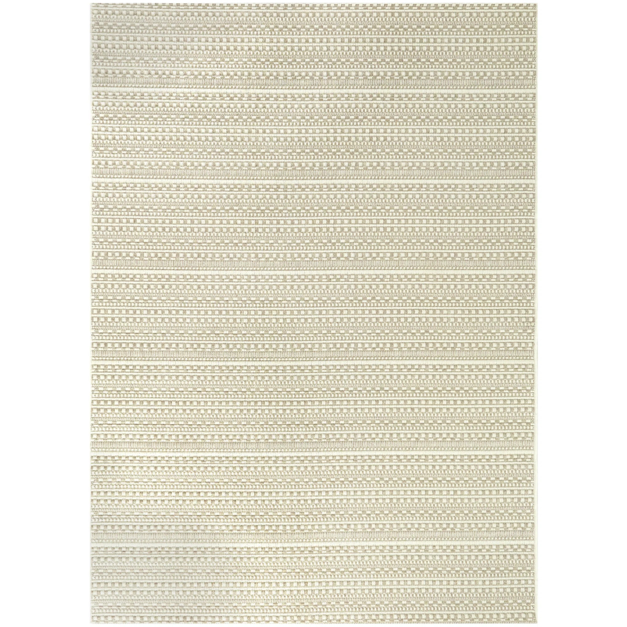Beachcrest Home™ Callaghan Tan Transitional Patio Indoor/Outdoor Area Rug | Wayfair | Wayfair North America