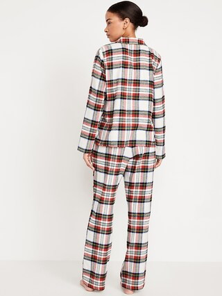 Flannel Pajama Set for Women | Old Navy (US)
