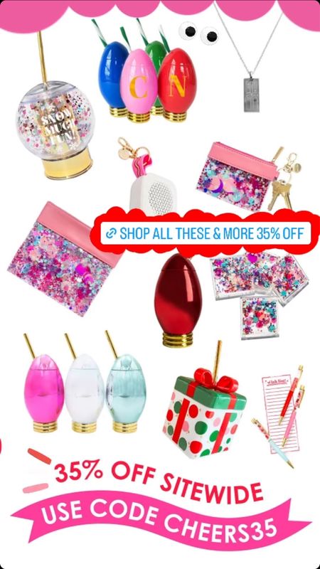 The cutest gift ideas and Christmas decor and holiday party supplies for 35% off! Use code CHEERS35. 

#LTKGiftGuide #LTKCyberweek #LTKHoliday
