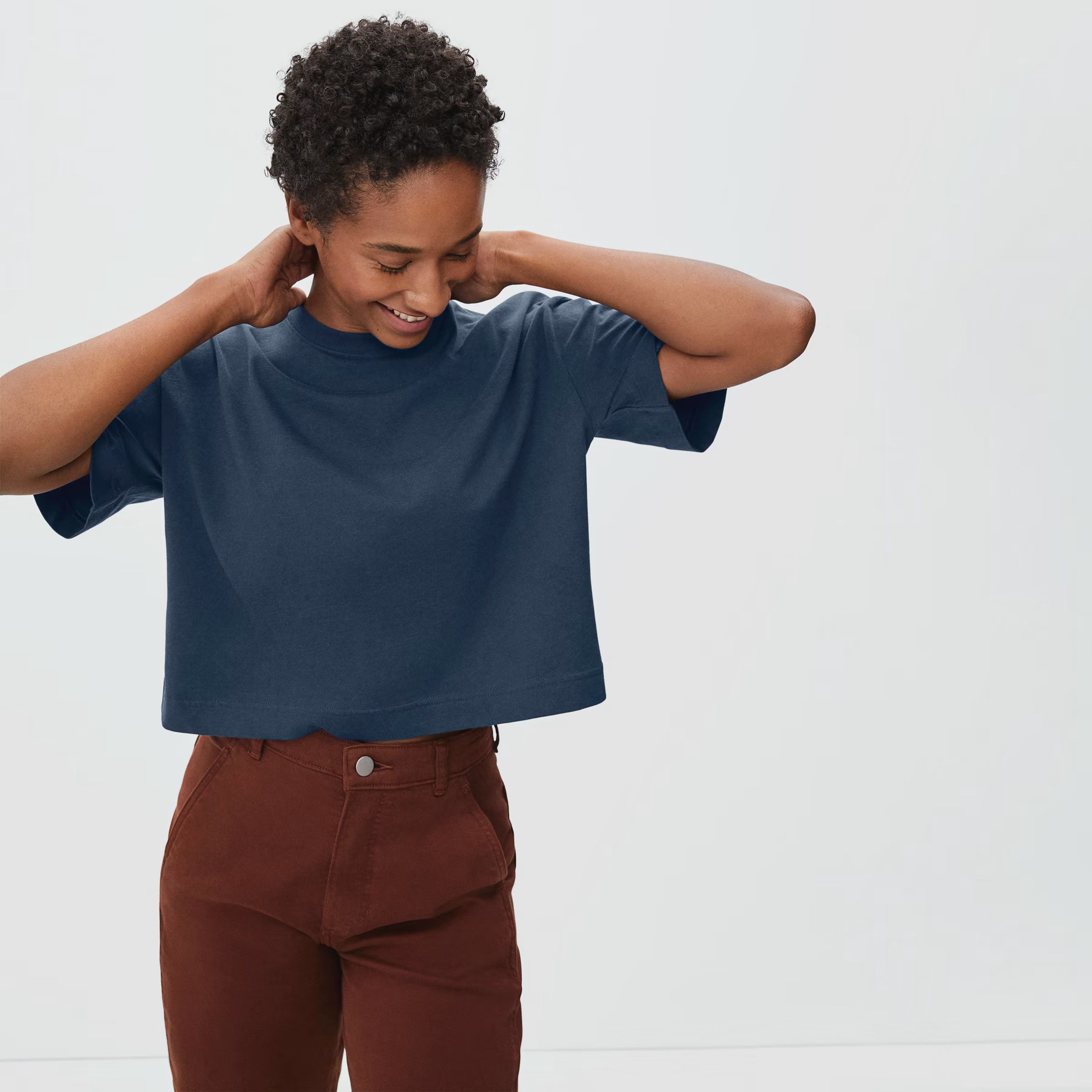 The Organic Cotton Cropped Tee | Everlane