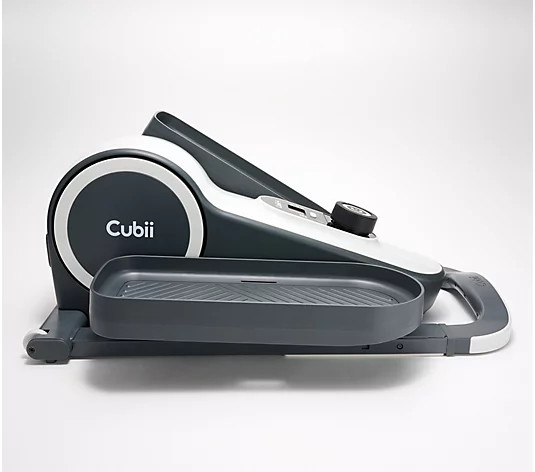 Cubii Go Seated Elliptical w/ Wheels, Handle & Mat - QVC.com | QVC