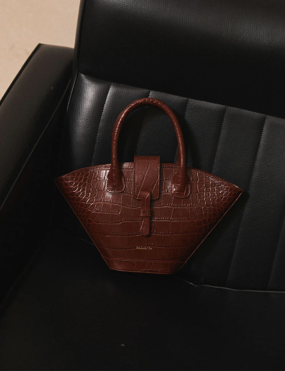 Mini Lumière Coco Cognac Bag by PARIS/64 | PARIS/64
