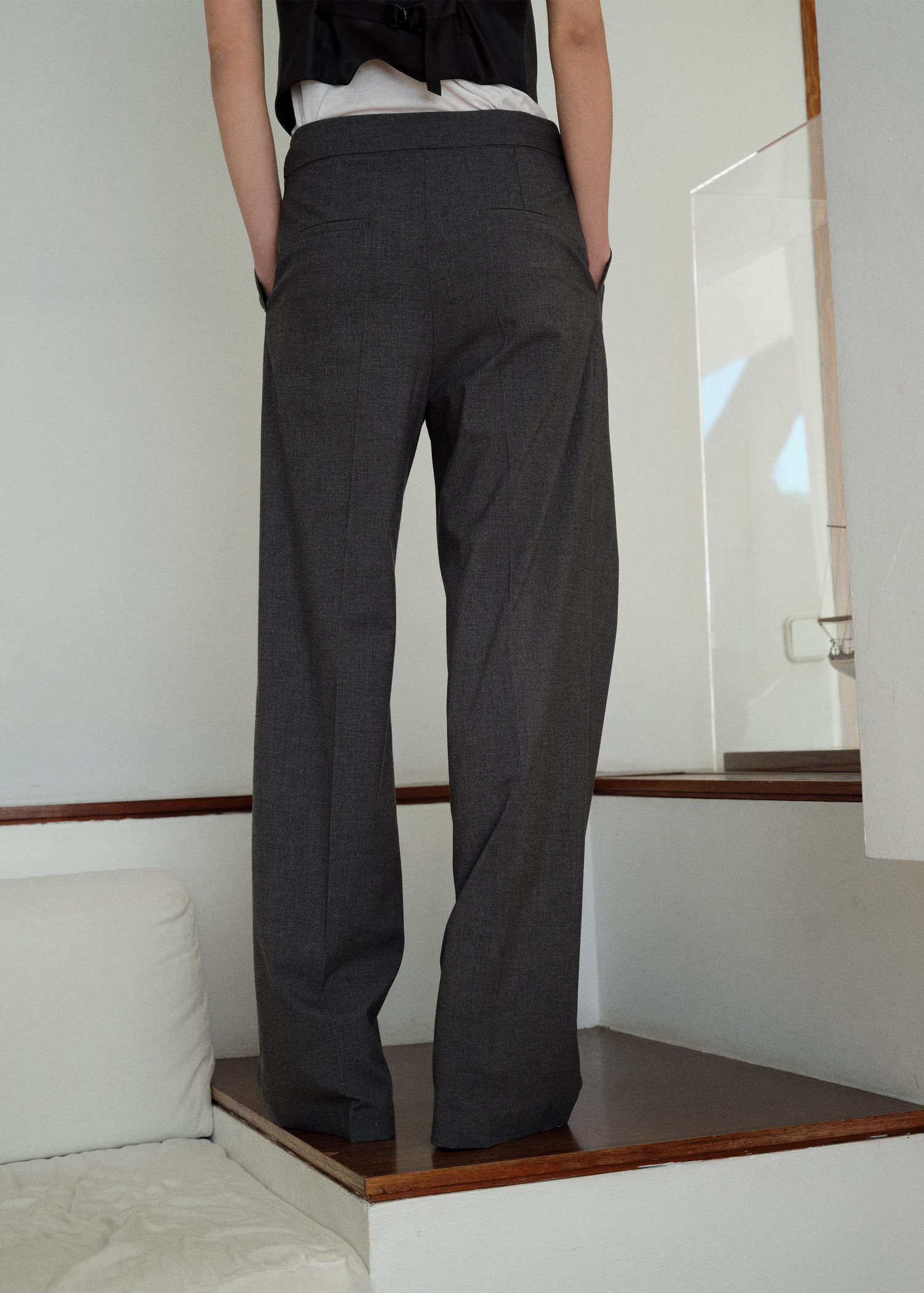 Straight-fit suit trousers - Women | MANGO United Kingdom | MANGO (UK)