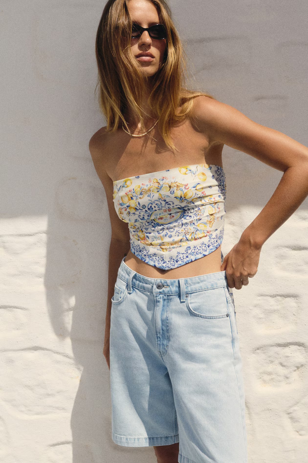 Denim Bermuda Shorts | H&M (US + CA)