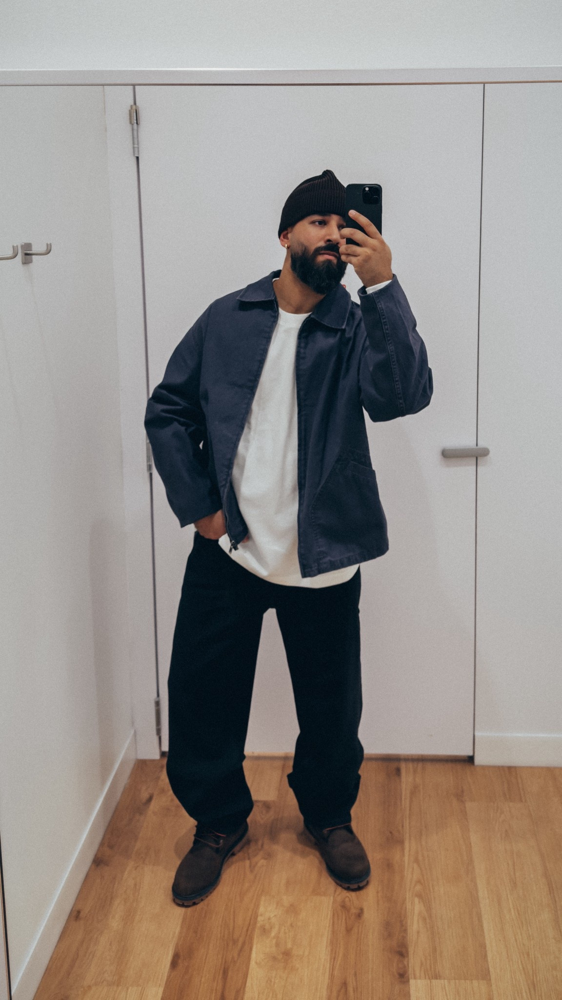 UNIQLO x JW ANDERSON Jacket Size XL, UNIQLO WHITE T-SHIRT size XL and Wide Straight Jeans size 34 

#LTKMens #LTKootd

#LTKootd #LTKMens #LTKgrwm