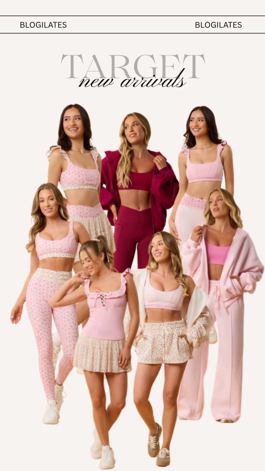 Blogilates x Target new collection!💕

#blogilates #targetblogilates #targetnewarrivals #targetactivewear #activewear #momstyle #valentinesdayoutfits #pinkoutfits #workout #gym #yogaoutfits #athleisure #errandstyle #loveshackfancy #matchingsets #target #valentinesday 

#LTKmomlife #LTKActive #LTKSeasonal