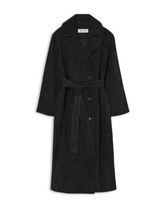 Suede Belter Wrap Coat | Bloomingdale's (US)