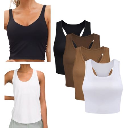 Tank tops
Athleisure tops 
Travel tops 
Travel outfits 
Travel looks 

#LTKtravel #LTKfit #LTKstyletip