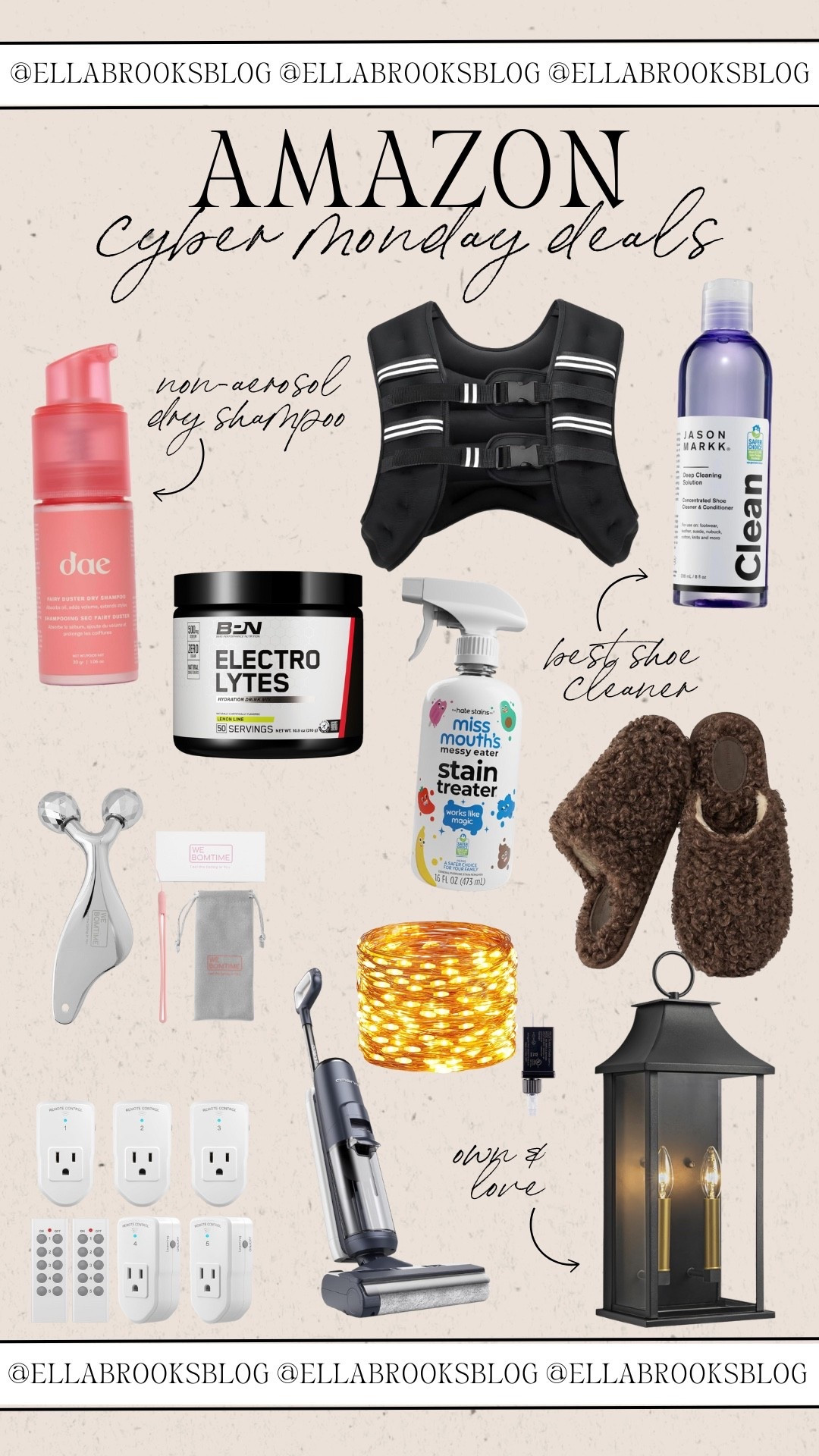 Amazon cyber Monday deals I love!

Amazon sale, Sherpa slippers, outdoor lights, weighted vest, Amazon beauty, Amazon home

#LTKSaleAlert #LTKCyberWeek #LTKHoliday