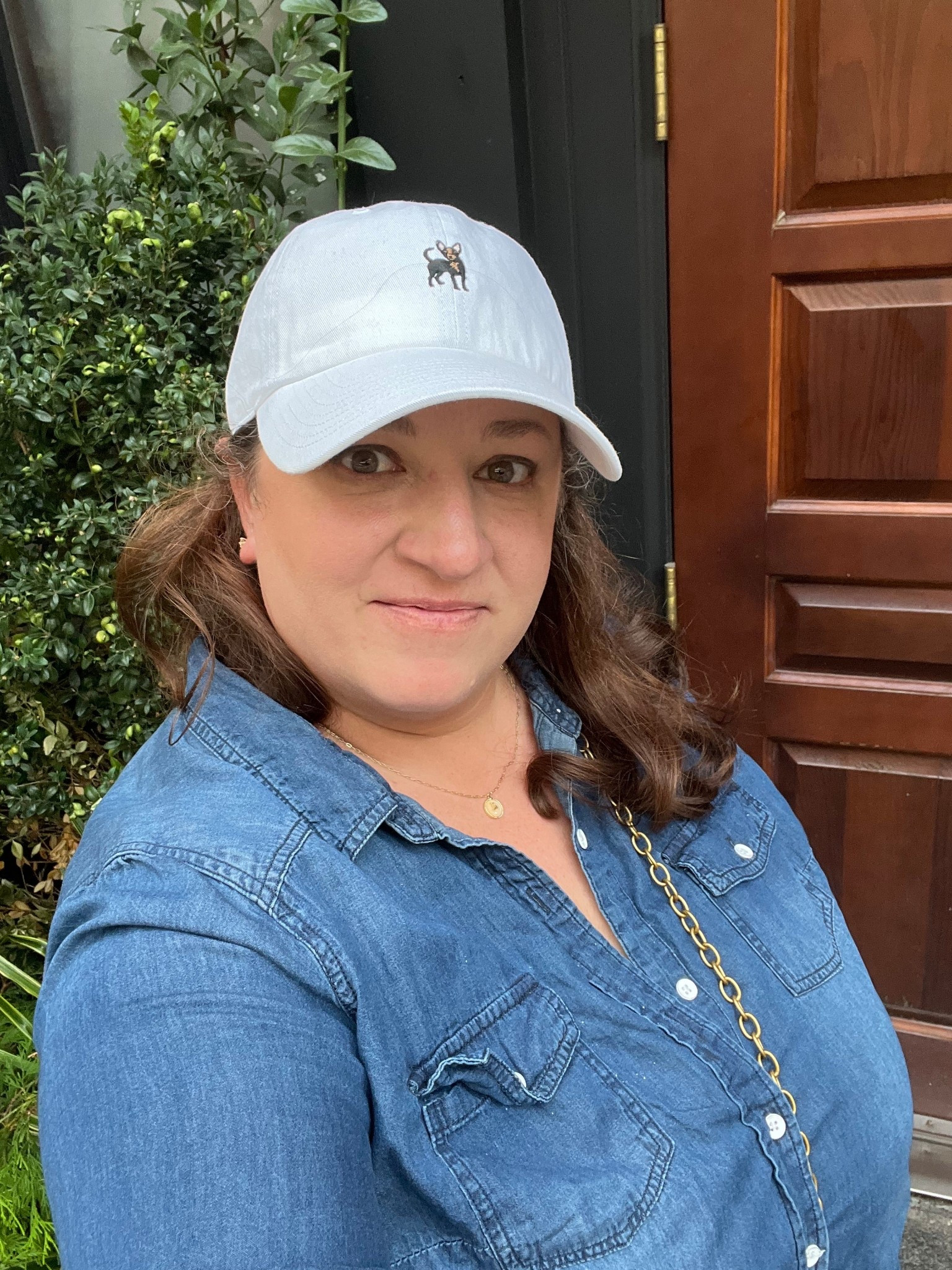 Friday night happy hour at a casual spot in the city. I decided to rock a summer version of the Canadian tuxedo. Size XL button down top  

#LTKStyleTip #LTKSaleAlert #LTKxMadewell