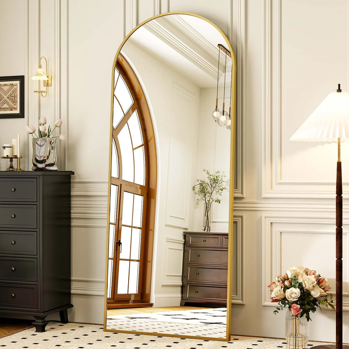 Arch Free Standing Full Length Mirror - Basics by Wayfair™ | Wayfair North America