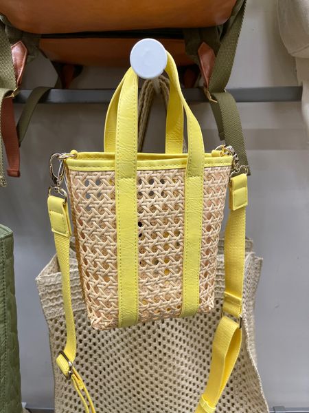 Cute yellow rattan /wicker bag for summer! ☀️ Small crossbody & super affordable!

#LTKitbag #LTKfindsunder50