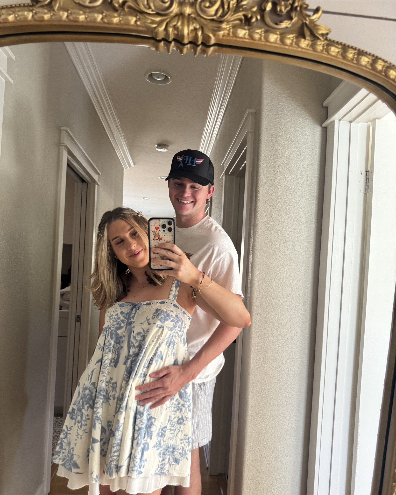 Reformation, cottage core, summer linen dress, light blue and white lace with blue bow decal 💙 perfect for Fourth of July or comfy babydoll dress. Wearing size 6 - true to size. 

#LTKStyleTip #LTKPetite #LTKTravel