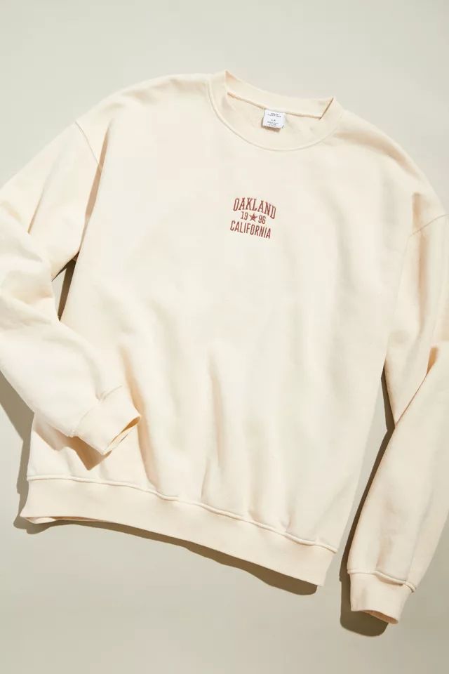 Oakland Embroidered Sweatshirt | Urban Outfitters (US and RoW)