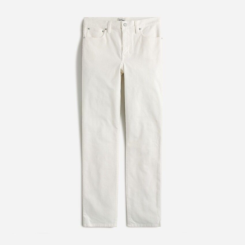 Petite vintage straight pant in garment-dyed corduroy | J.Crew US