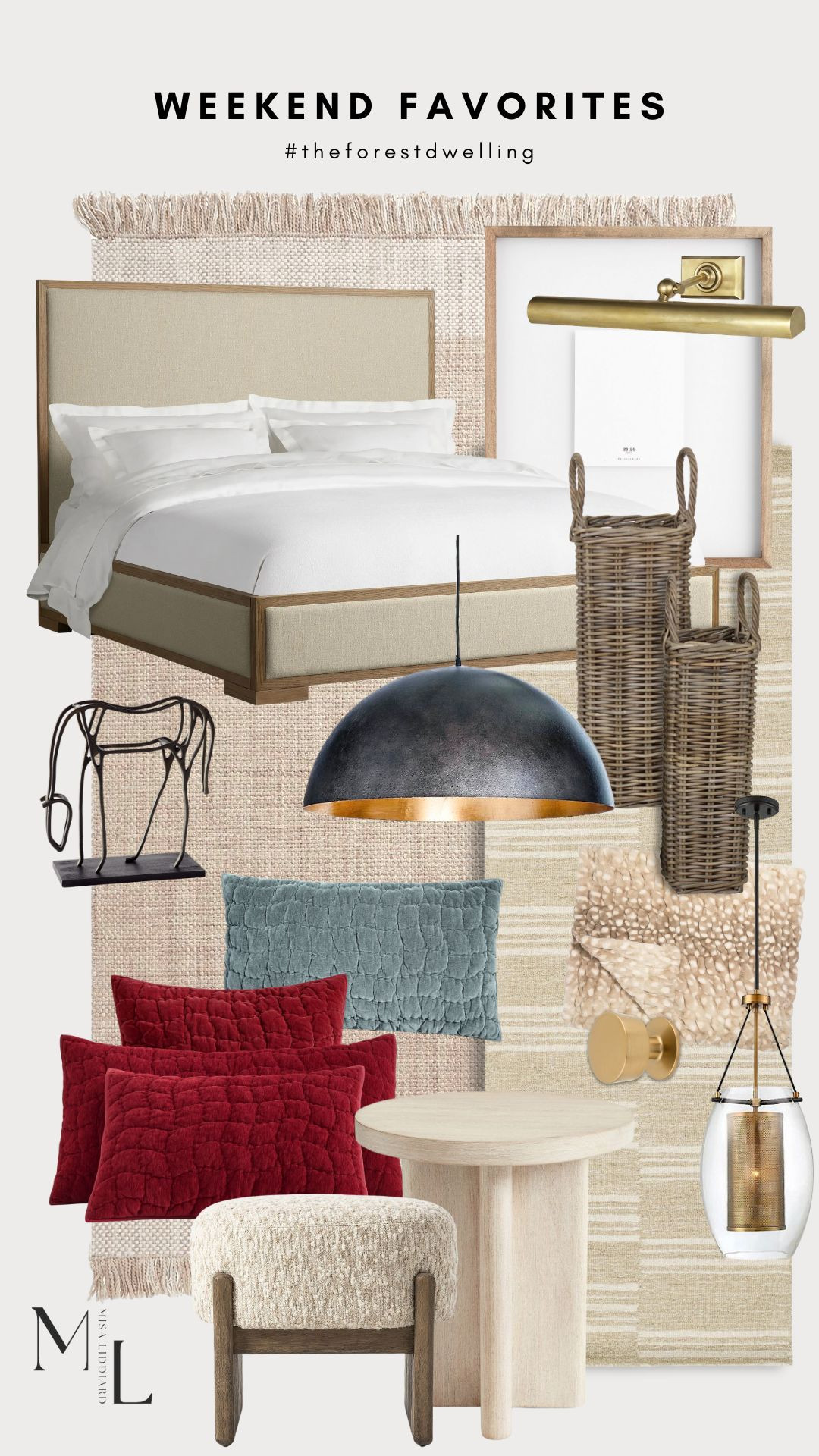 Sharing the favorites from the weekend. The Cozy Cloud bedding is perfection. I used the Ruby set for Christmas and I love the Steel Blue for spring. The Kian rug is so durable. I've had it for a couple years now and it has worked so well in the entryway. The floating wood frames are a constant favorite. I styled these in our hallway in the natural wood finish. So good! 

 #LTKHome