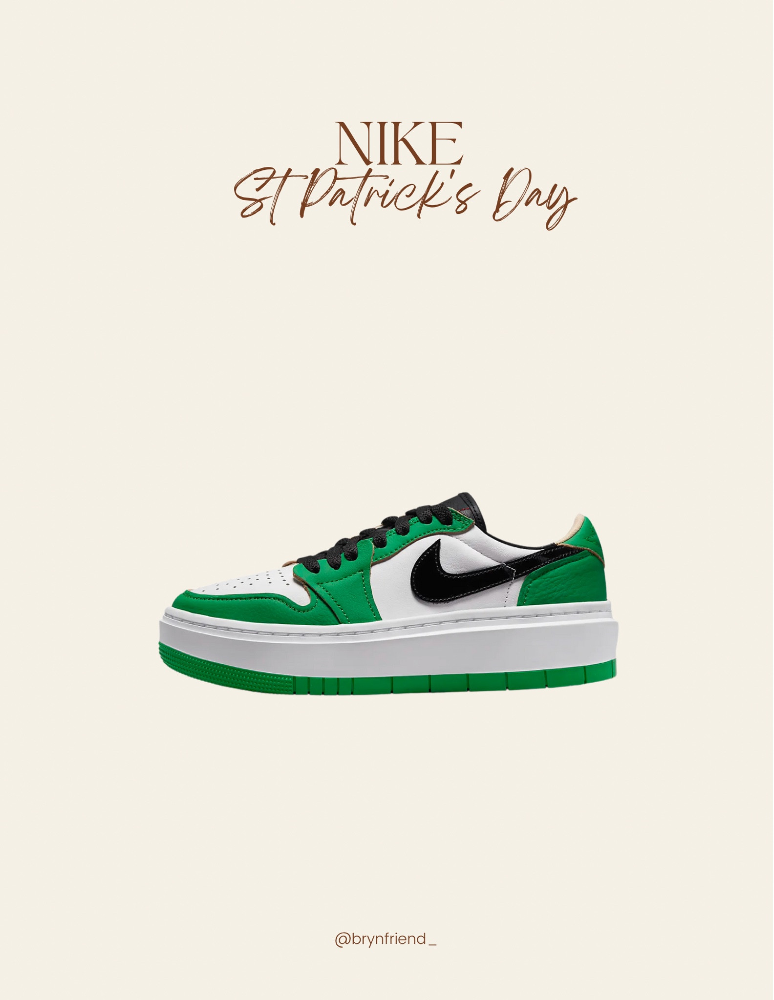 Nike St Patricks Day #nikestpatricksday #nike #shoes 

#LTKshoecrush #LTKFind #LTKunder50