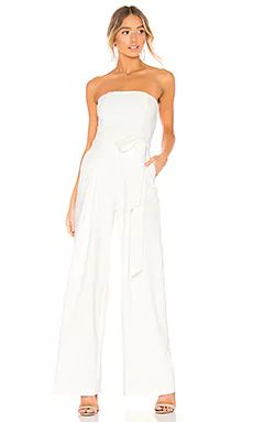 NBD Plateau Jumpsuit in Star White from Revolve.com | Revolve Clothing (Global)