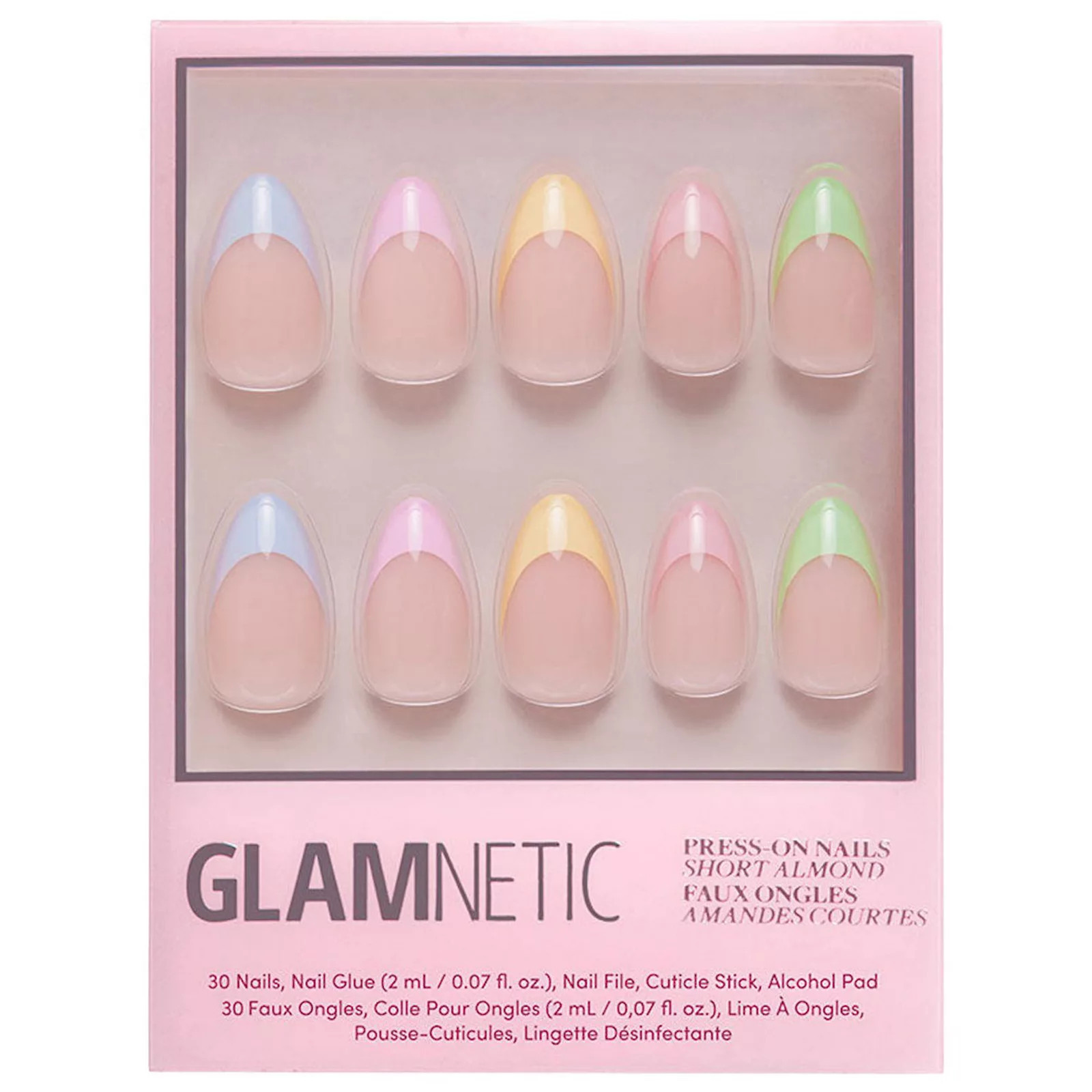 Glamnetic Premium Press-On Nail Kit, Size: 1.1 Oz, Confetti | Kohl's