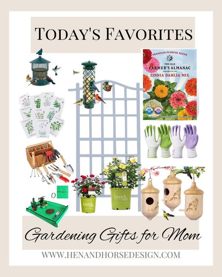 Gardening gifts for Mother's Day! Seeds |Rose bush |Trellis | Gardening | Bird house

#LTKSeasonal #LTKhome #LTKsalealert